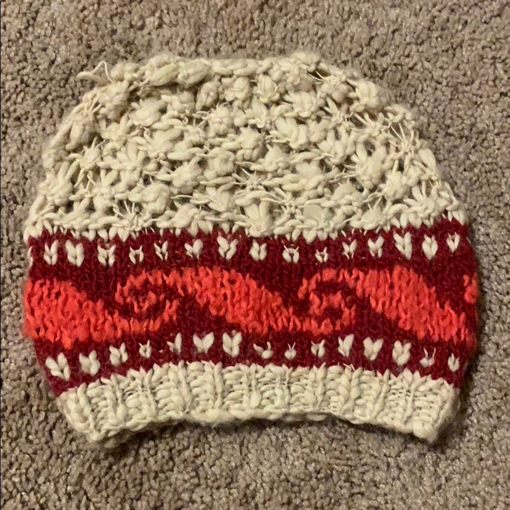Free People Crochet Hat
